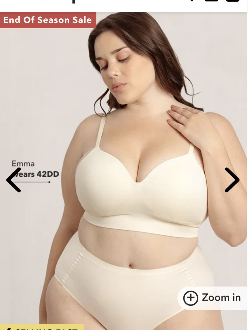 Shapermint Black Smooth Molded Wireless Bra - Picture 10 of 11